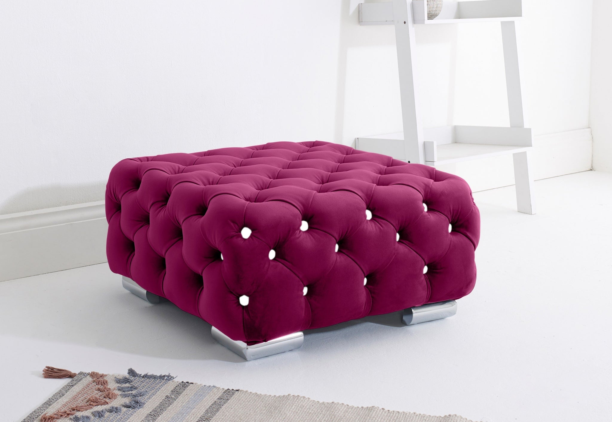 Lucera Plush Corner Fullback + Diamonds - Sofa Scape UK