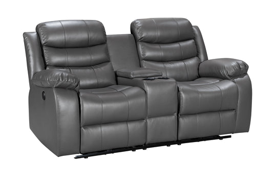 2 Seater AureliaLeather Electric  Recliner - Sofa Scape UK