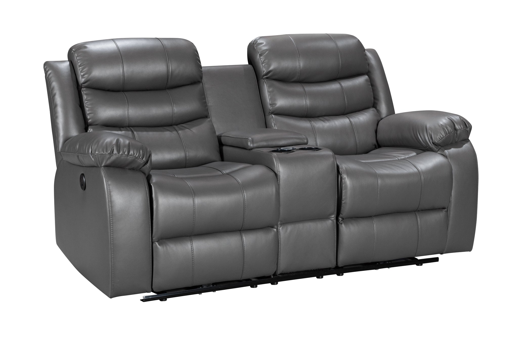 3+2 Aurelia Leather Electric  Recliner - Sofa Scape UK