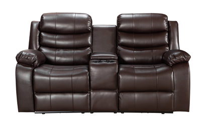 3 Seater AureliaLeather Electric Recliner
