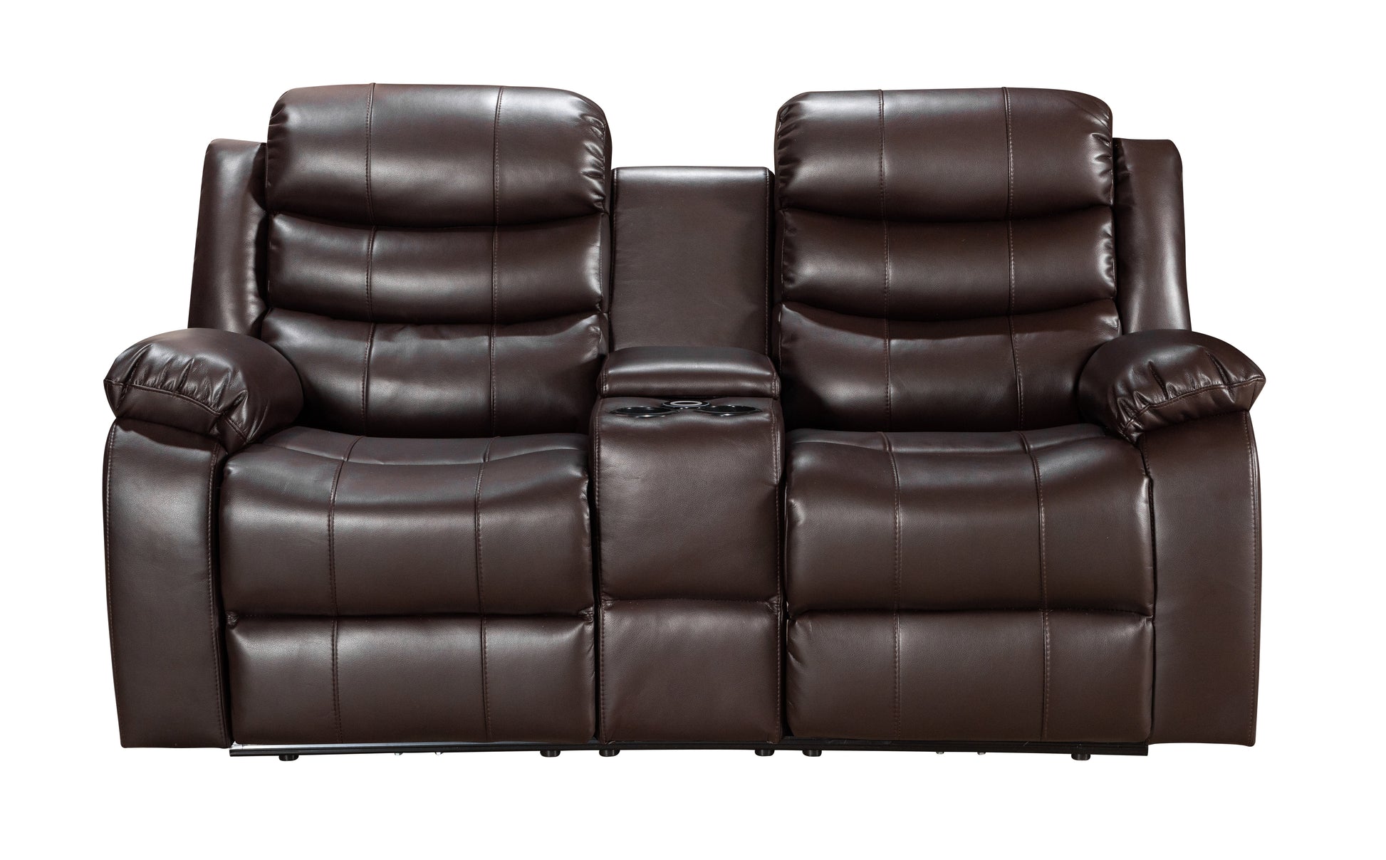 2 Seater AureliaLeather Electric  Recliner - Sofa Scape UK