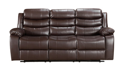 3 Seater AureliaLeather Electric Recliner