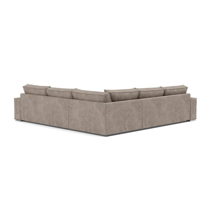 Ellington Double Corner Sofa & Footstool - Sofa Scape UK
