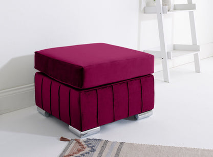 Vivaro Corner 2c2 Fullback + Extra cushions - Plush Velvet