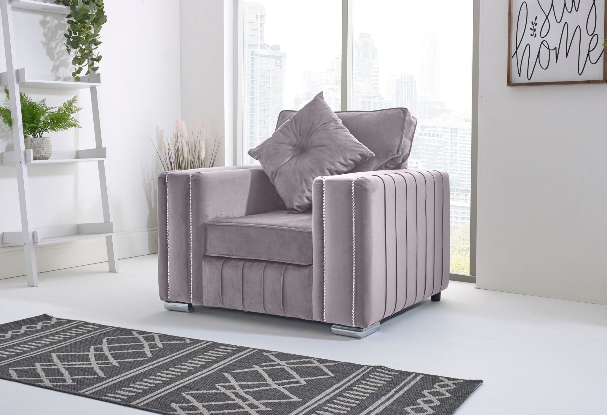 Elara 3+2 Fullback + Extra Cushions - Sofa Scape UK