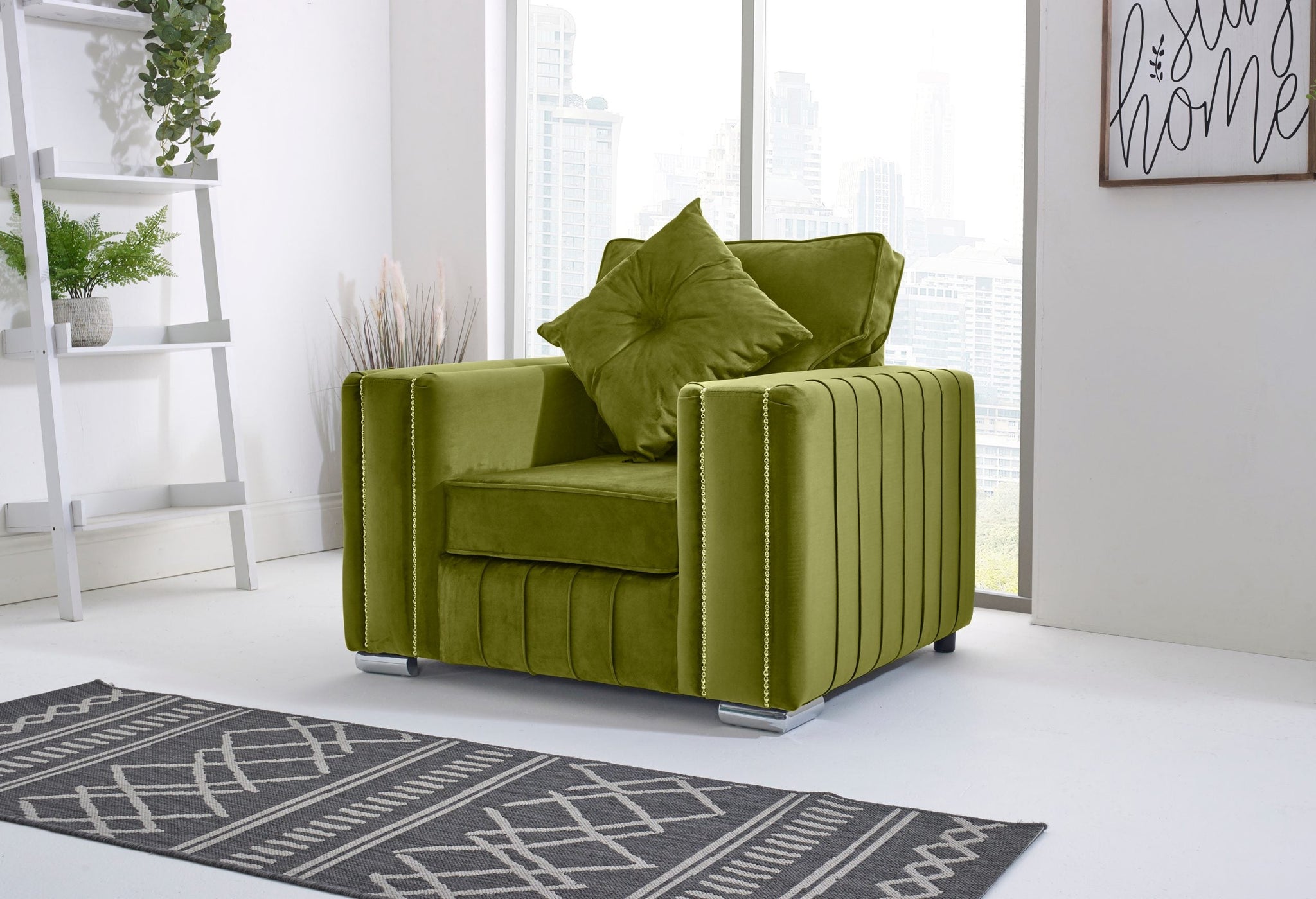 Elara 3+2 Fullback + Extra Cushions - Sofa Scape UK