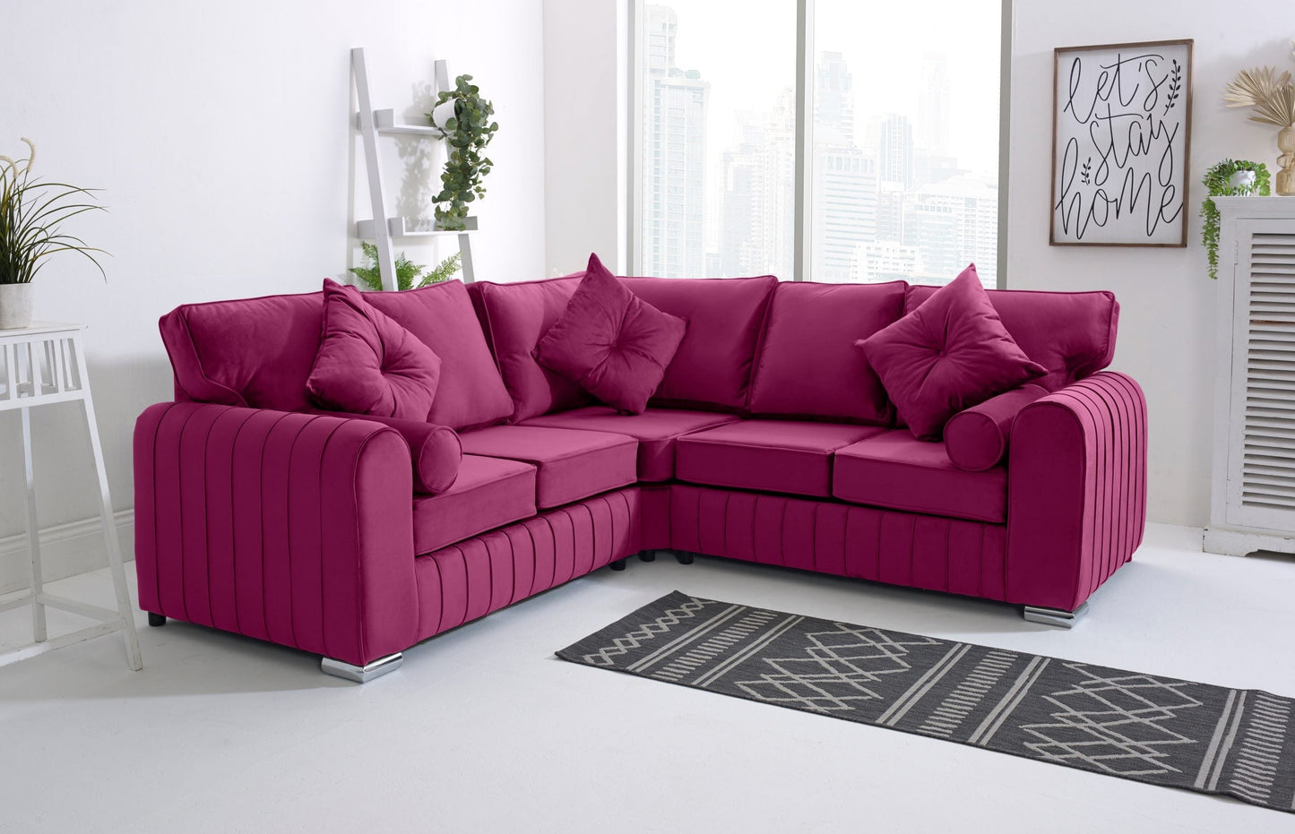 Serena Corner Fullback - 2c2 + Extra Cushions