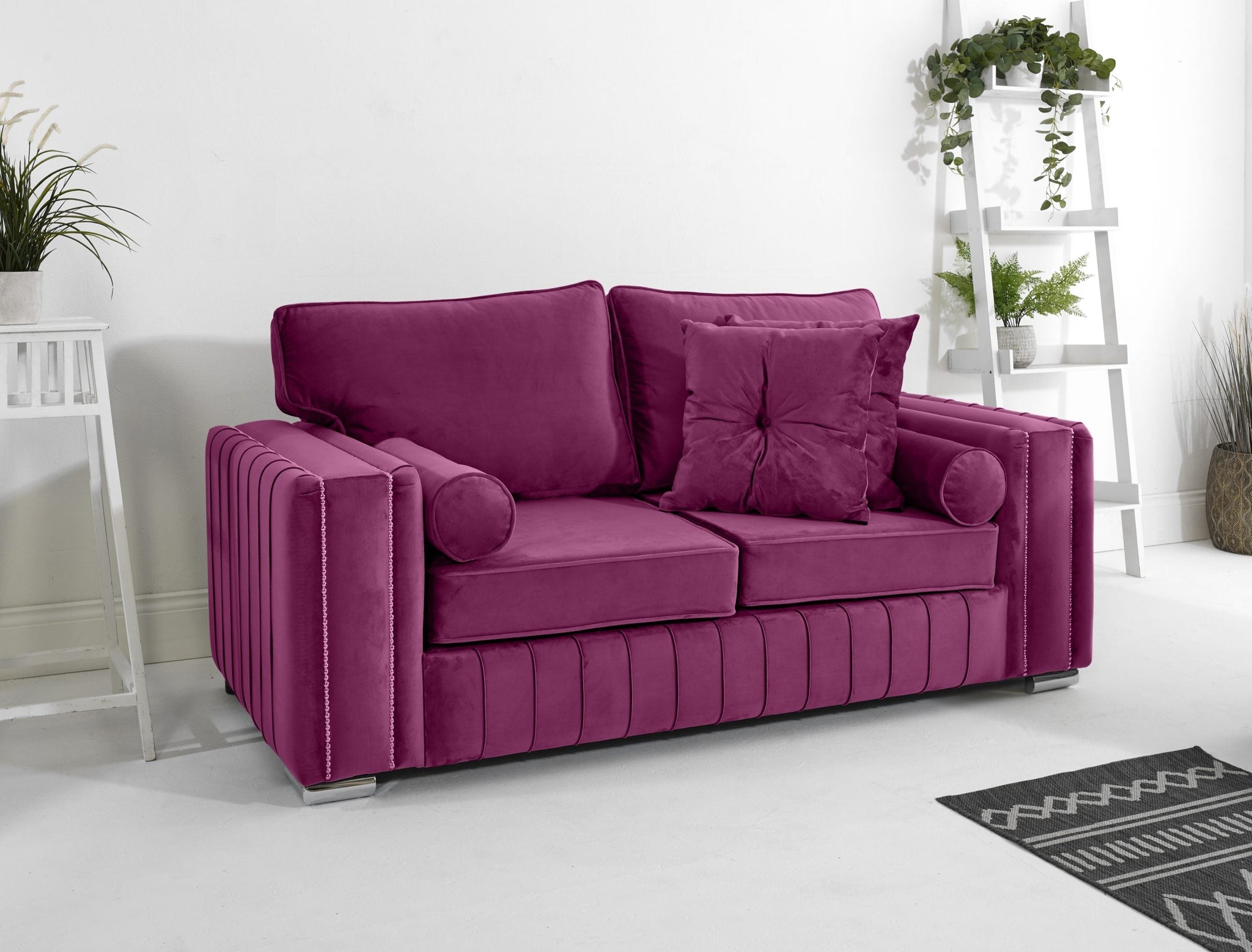 Elara 3+2 Fullback + Extra Cushions - Sofa Scape UK