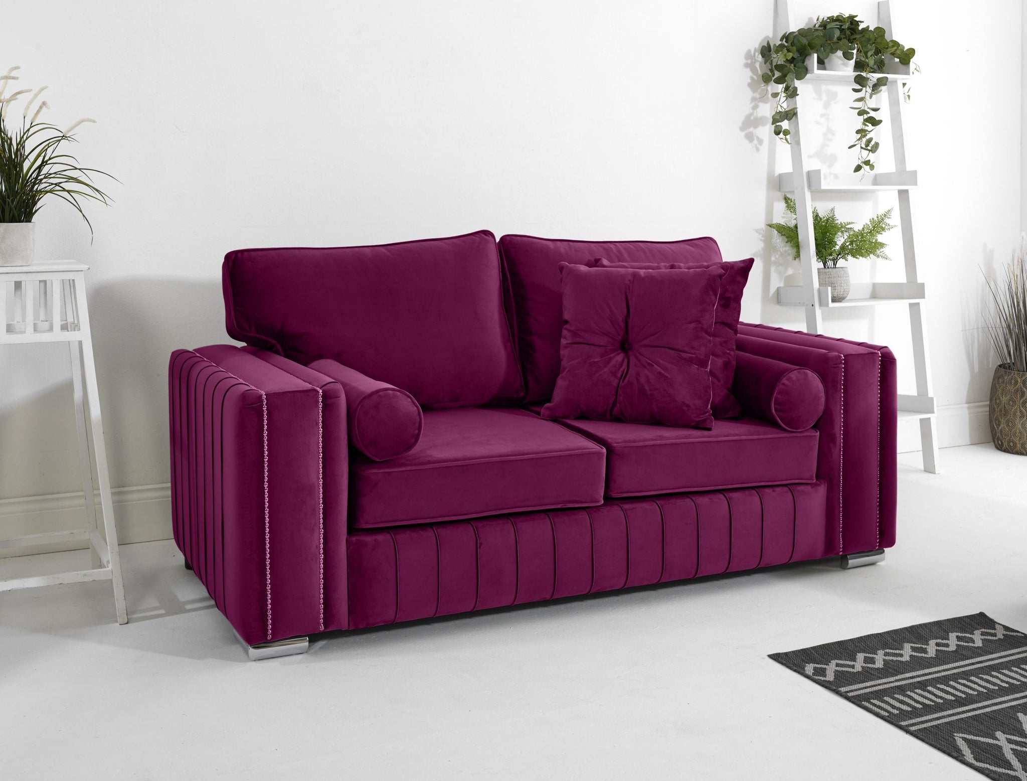 Elara 3+2 Fullback + Extra Cushions - Sofa Scape UK