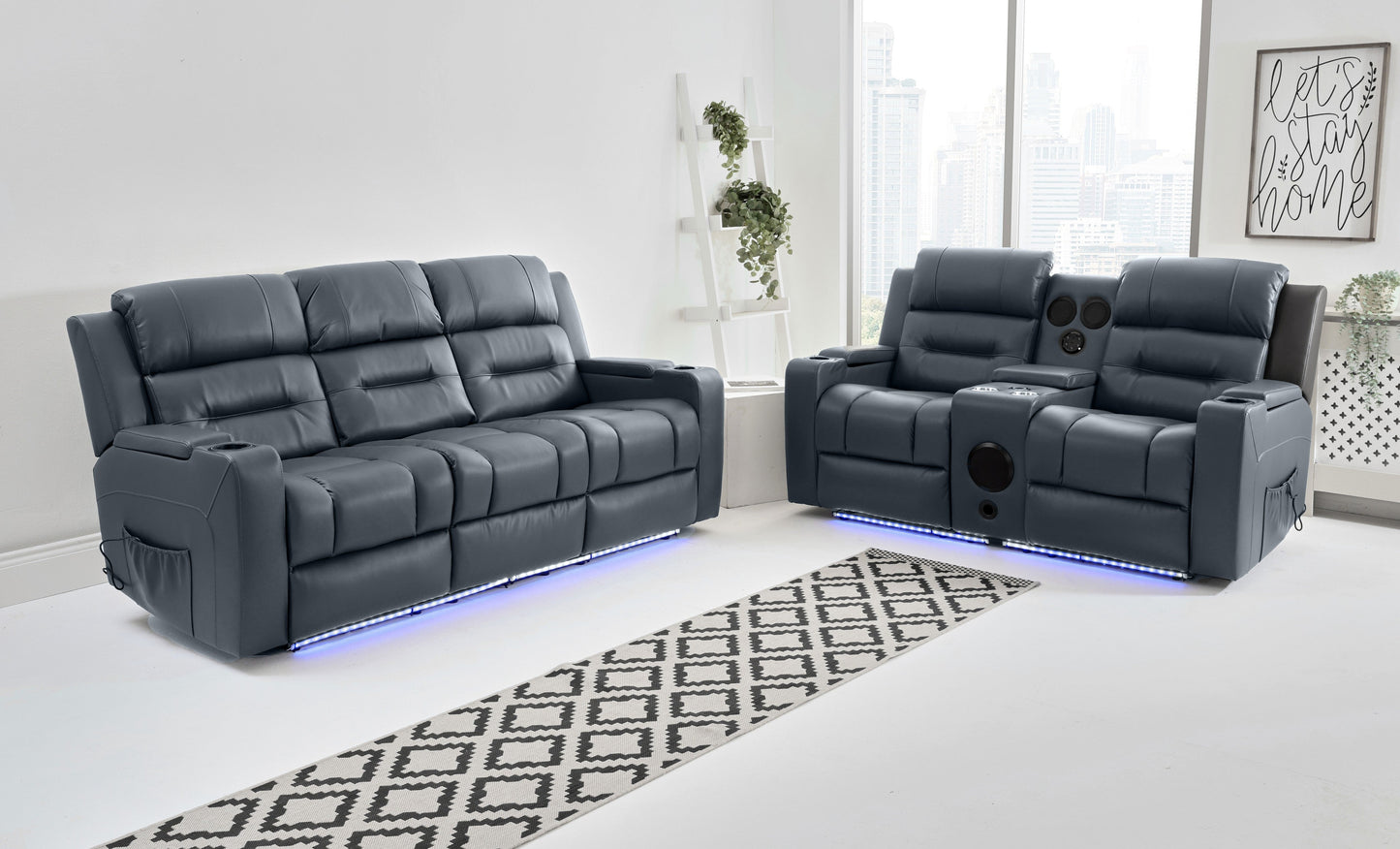 Bolero - 3+2 - Leather Recliners