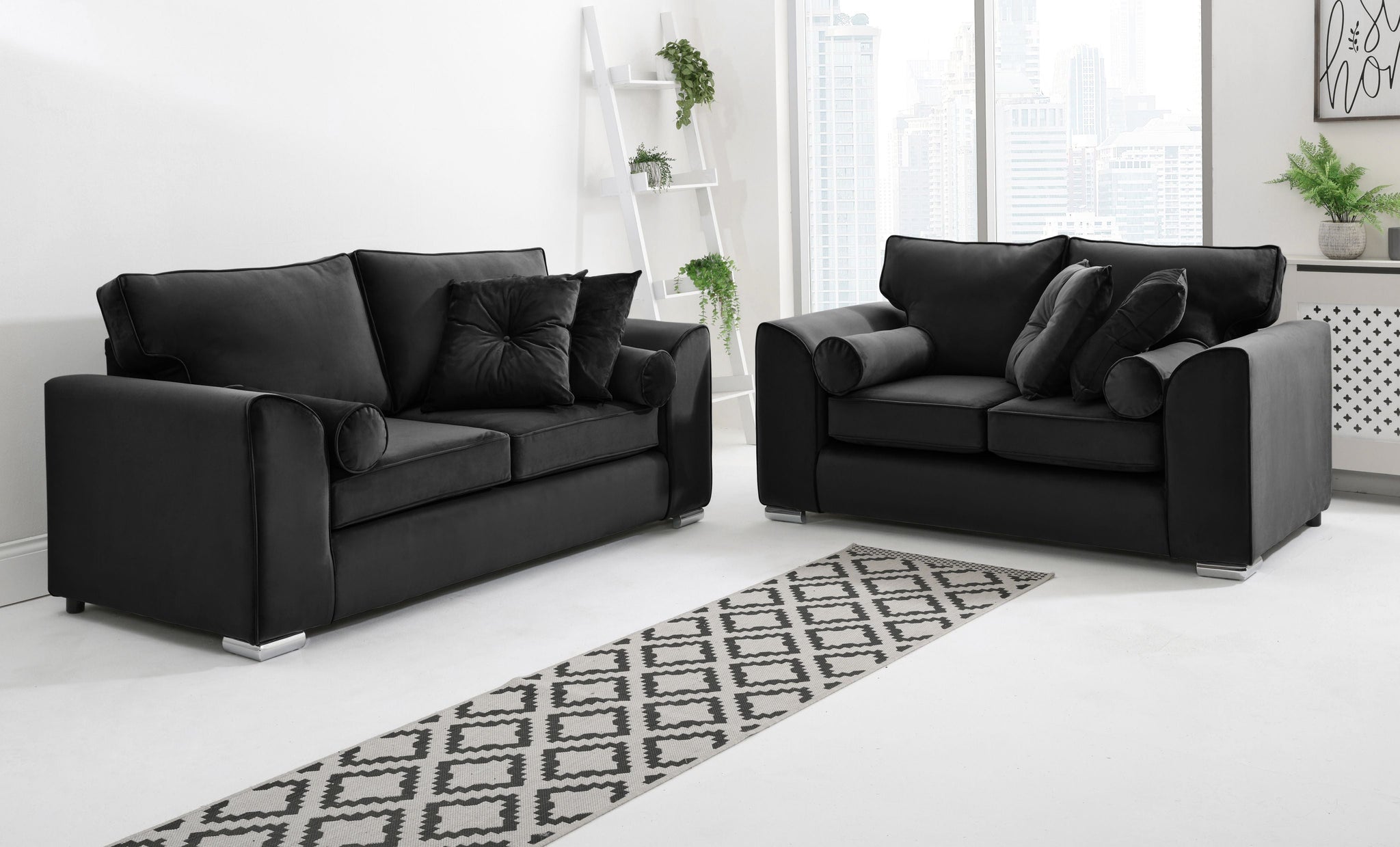 Dylan 3+2 Fullback + Extra Cushions - Sofa Scape UK