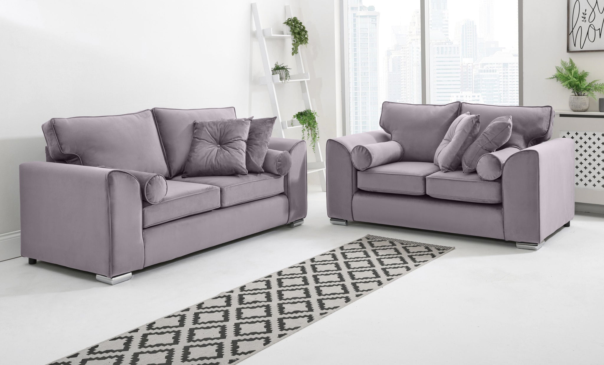 Dylan 3+2 Fullback + Extra Cushions - Sofa Scape UK