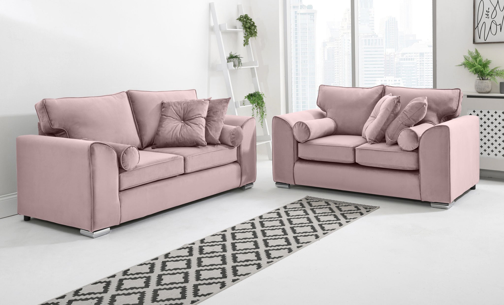 Dylan 3+2 Fullback + Extra Cushions - Sofa Scape UK