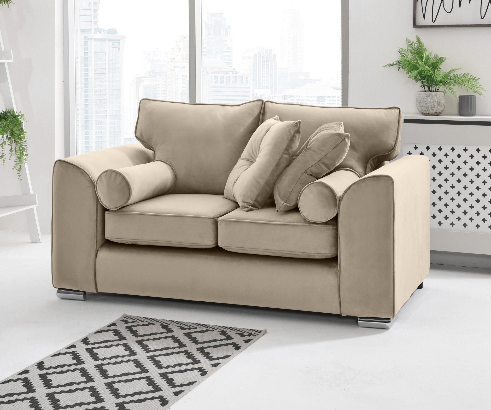 Dylan 3+2 Fullback + Extra Cushions - Sofa Scape UK
