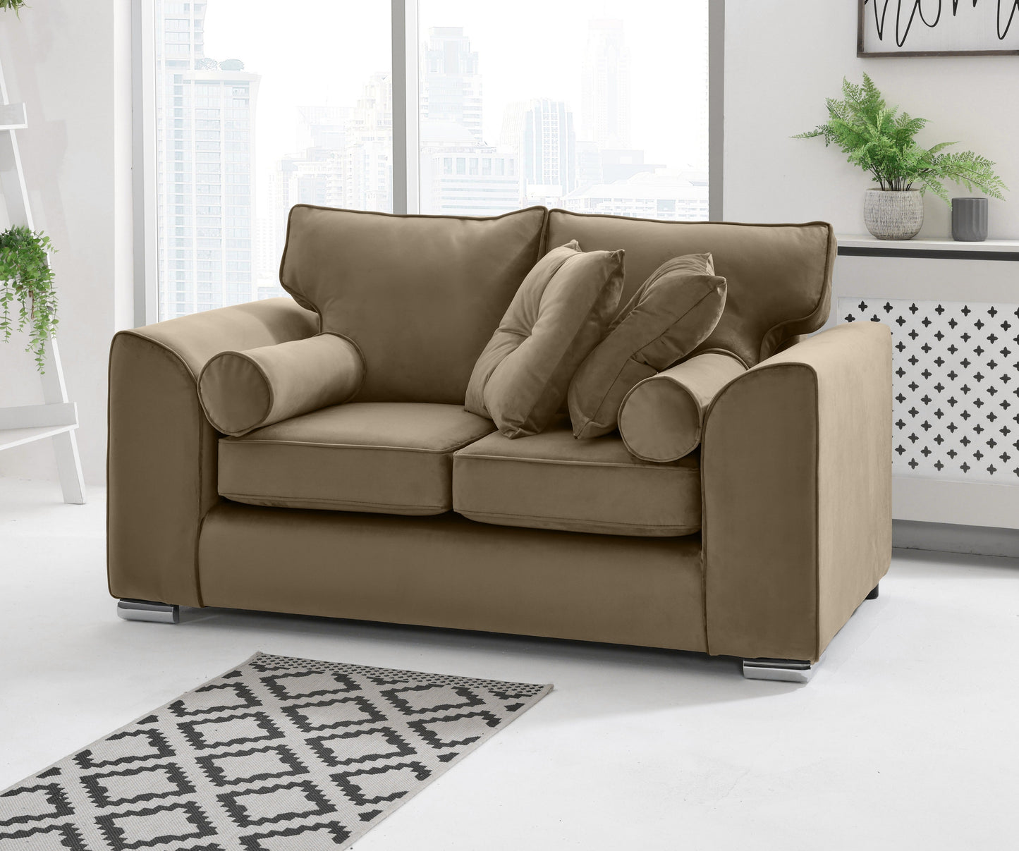 Dylan 3+2 Fullback + Extra Cushions - Sofa Scape UK