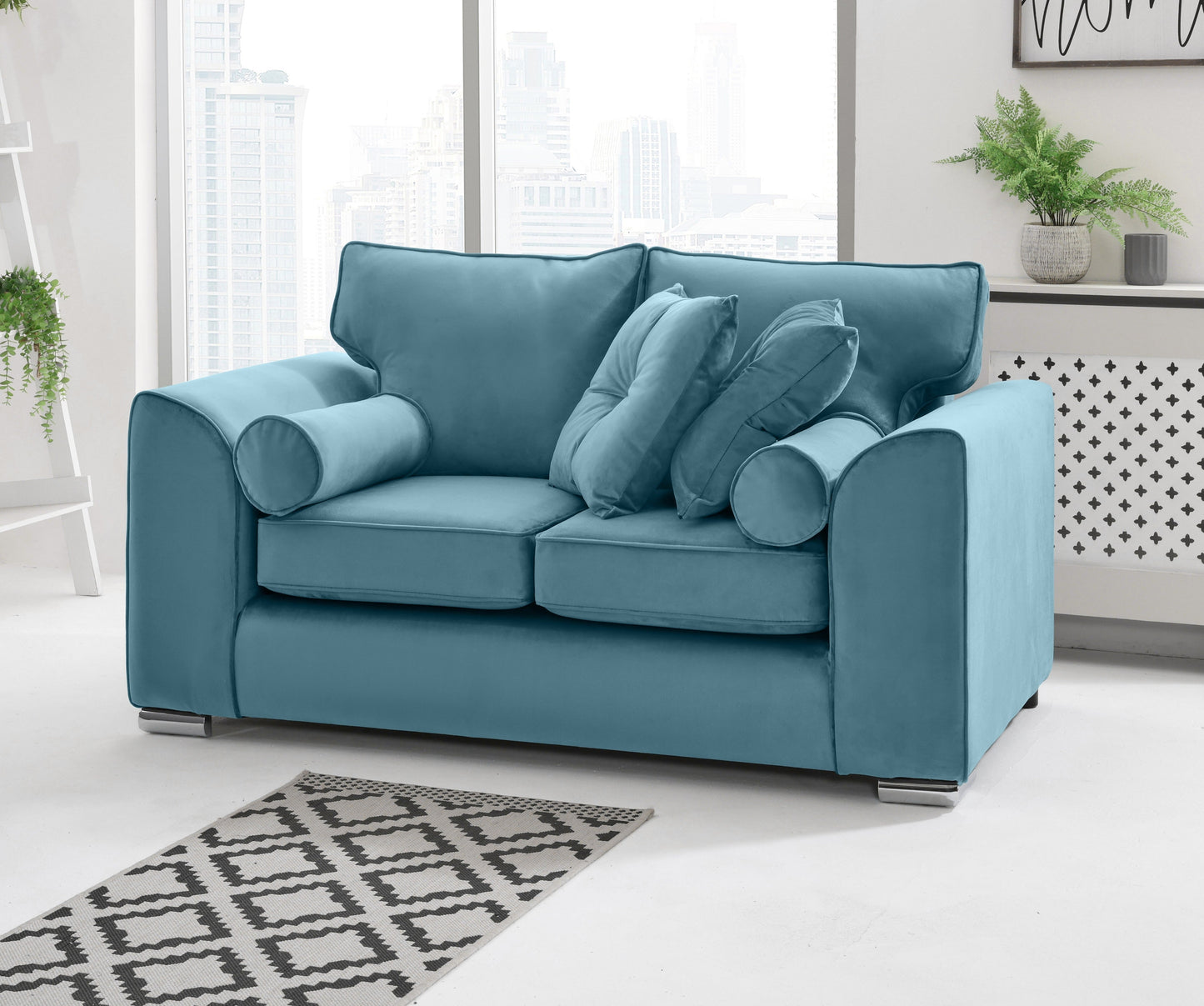 Dylan 3+2 Fullback + Extra Cushions - Sofa Scape UK