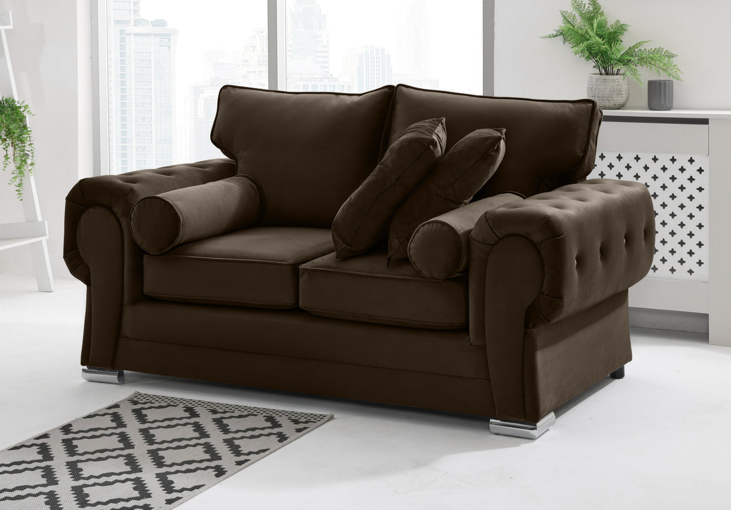 Lucera Plush 3+2 Fullback + Extra Cushions