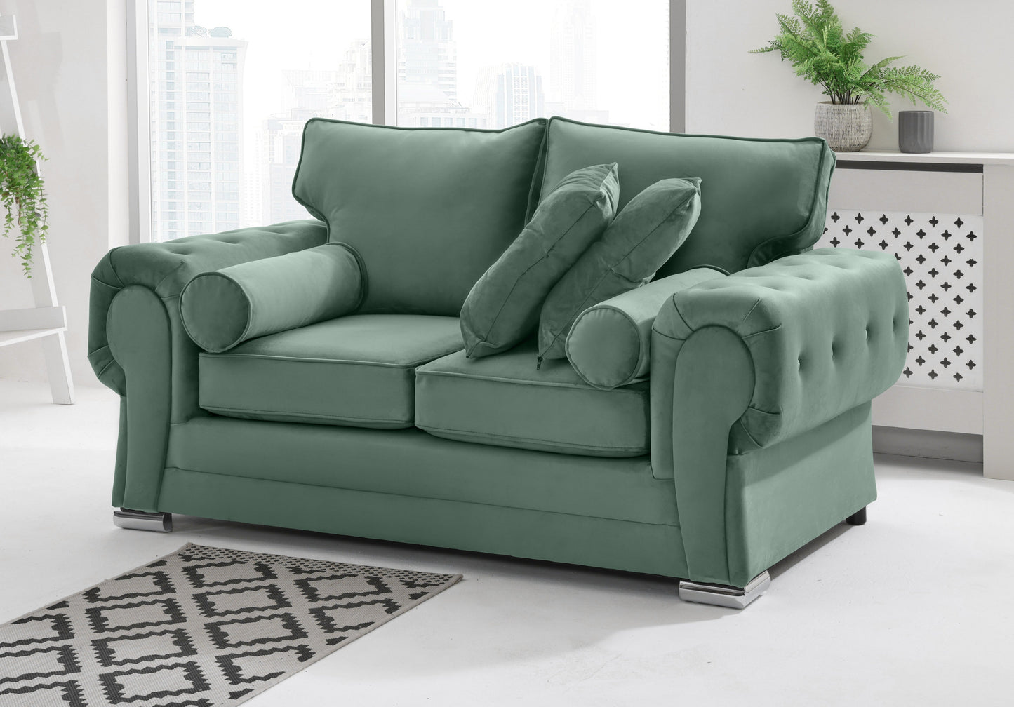 Lucera Plush 3+2 Fullback + Extra Cushions
