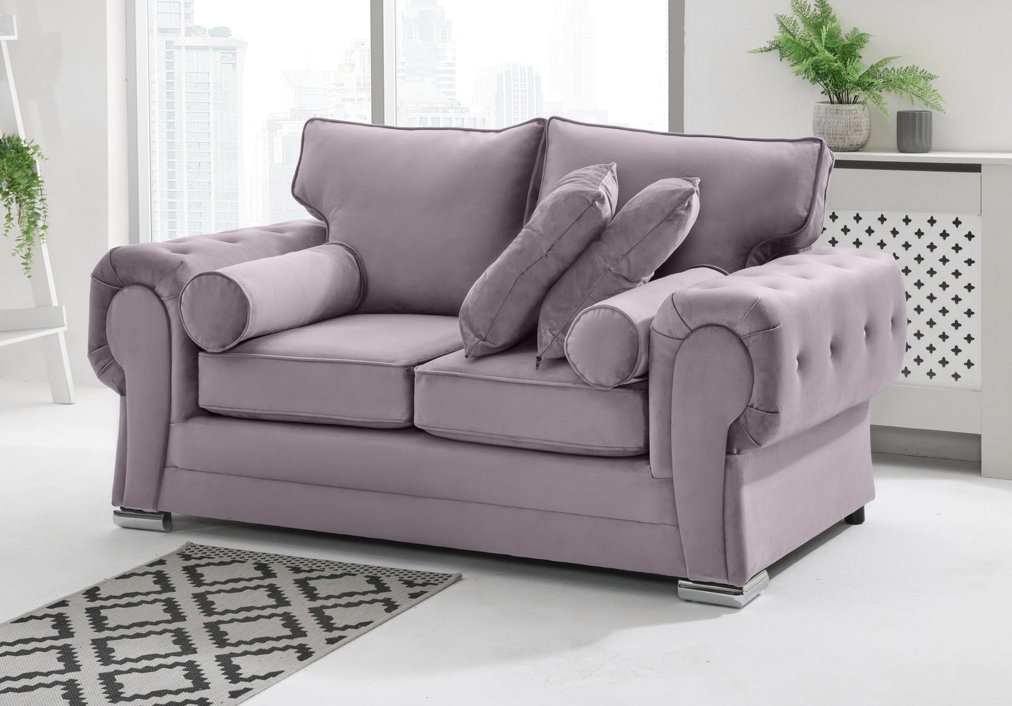 Lucera Plush 3+2 Fullback + Extra Cushions