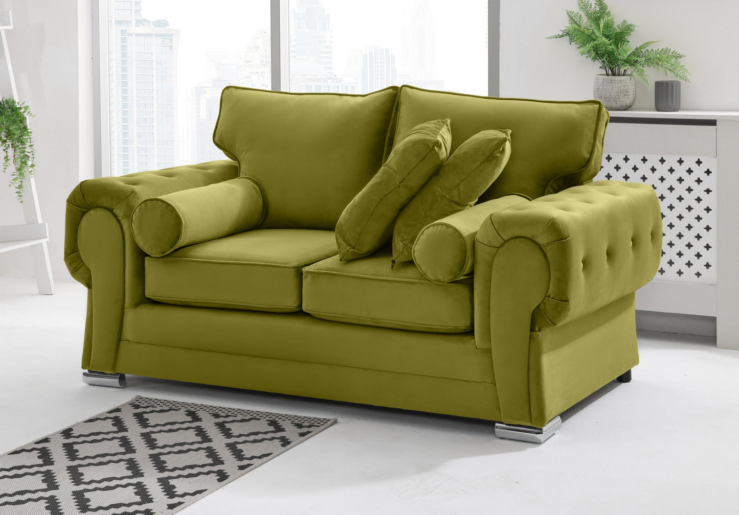 Lucera Plush 3+2 Fullback + Extra Cushions