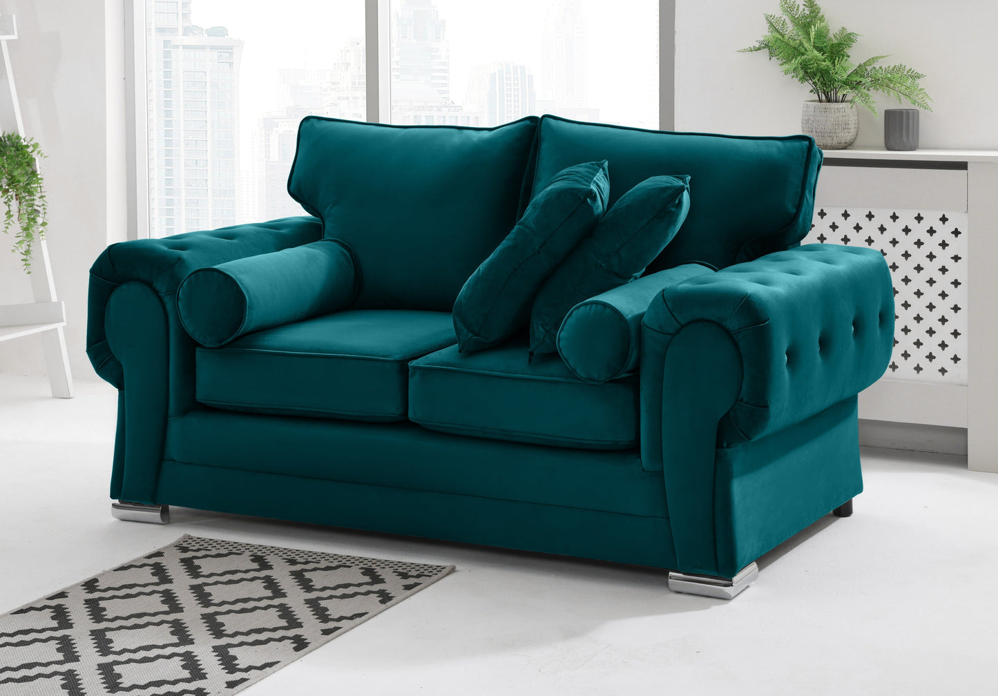 Lucera Plush 3+2 Fullback + Extra Cushions