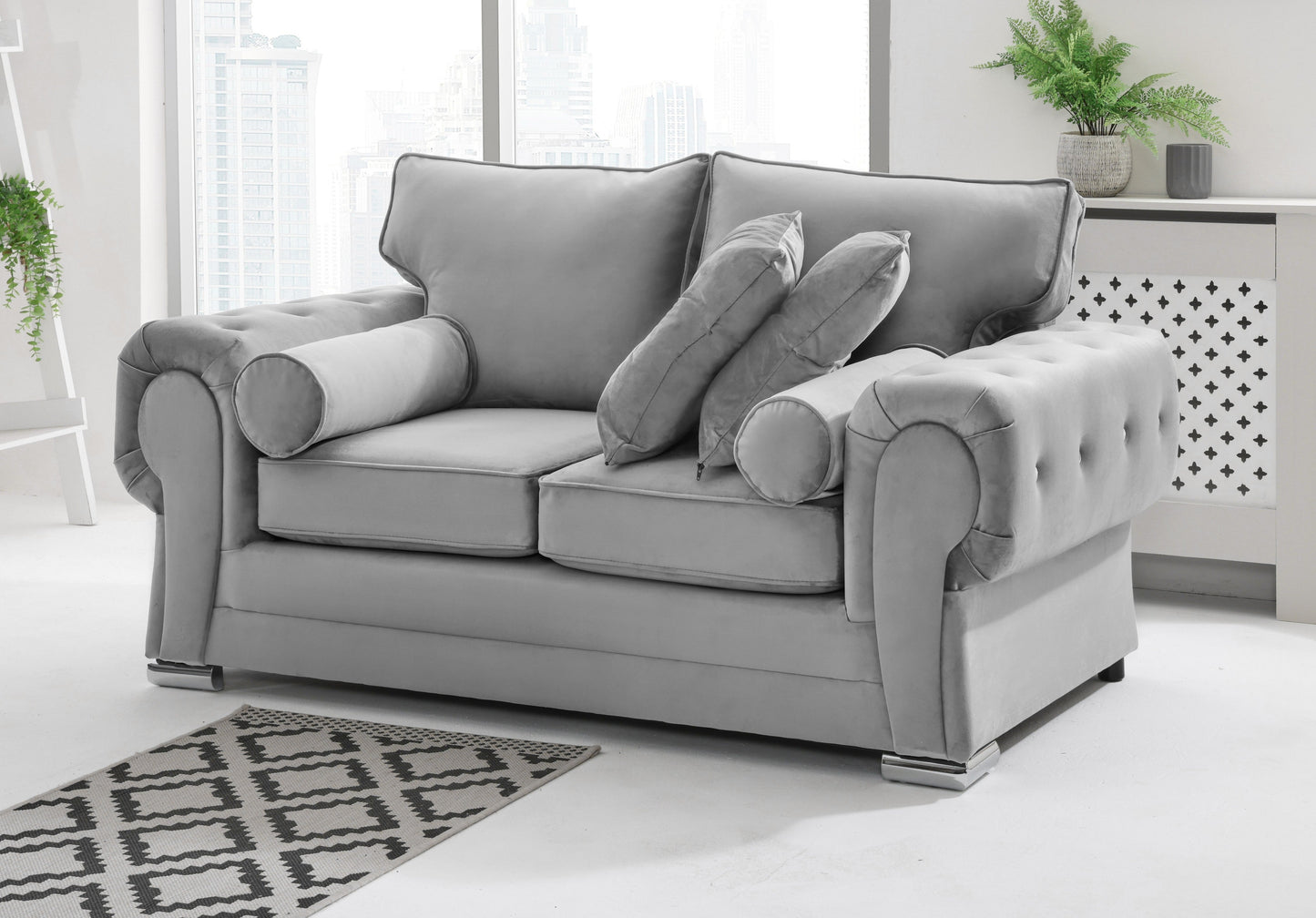 Lucera Plush 3+2 Fullback + Extra Cushions