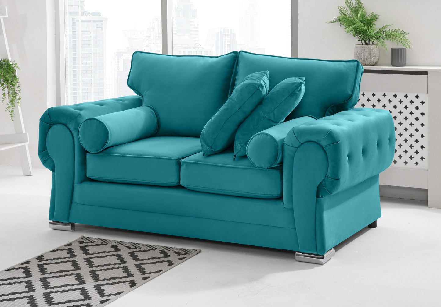 Lucera Plush 3+2 Fullback + Extra Cushions