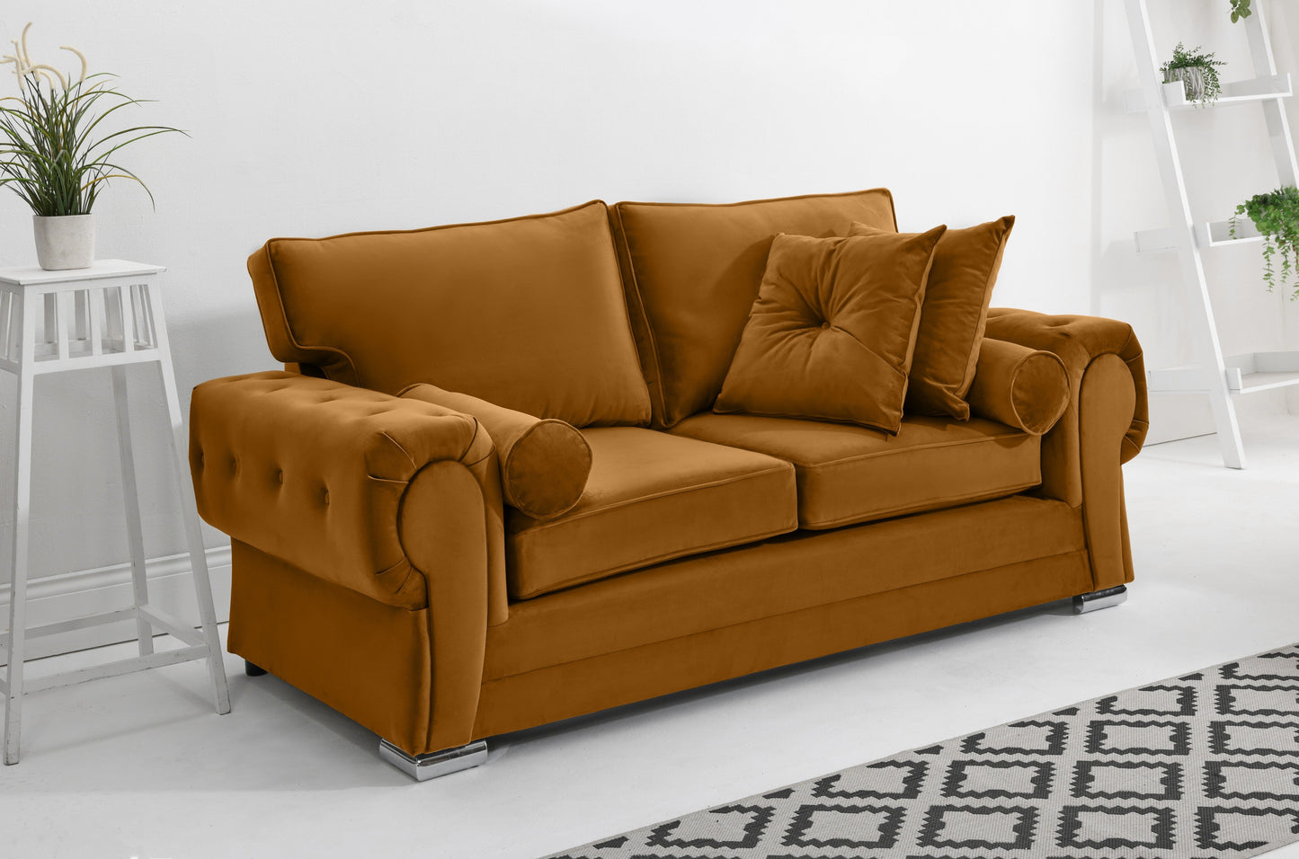 Lucera Plush 3+2 Fullback + Extra Cushions