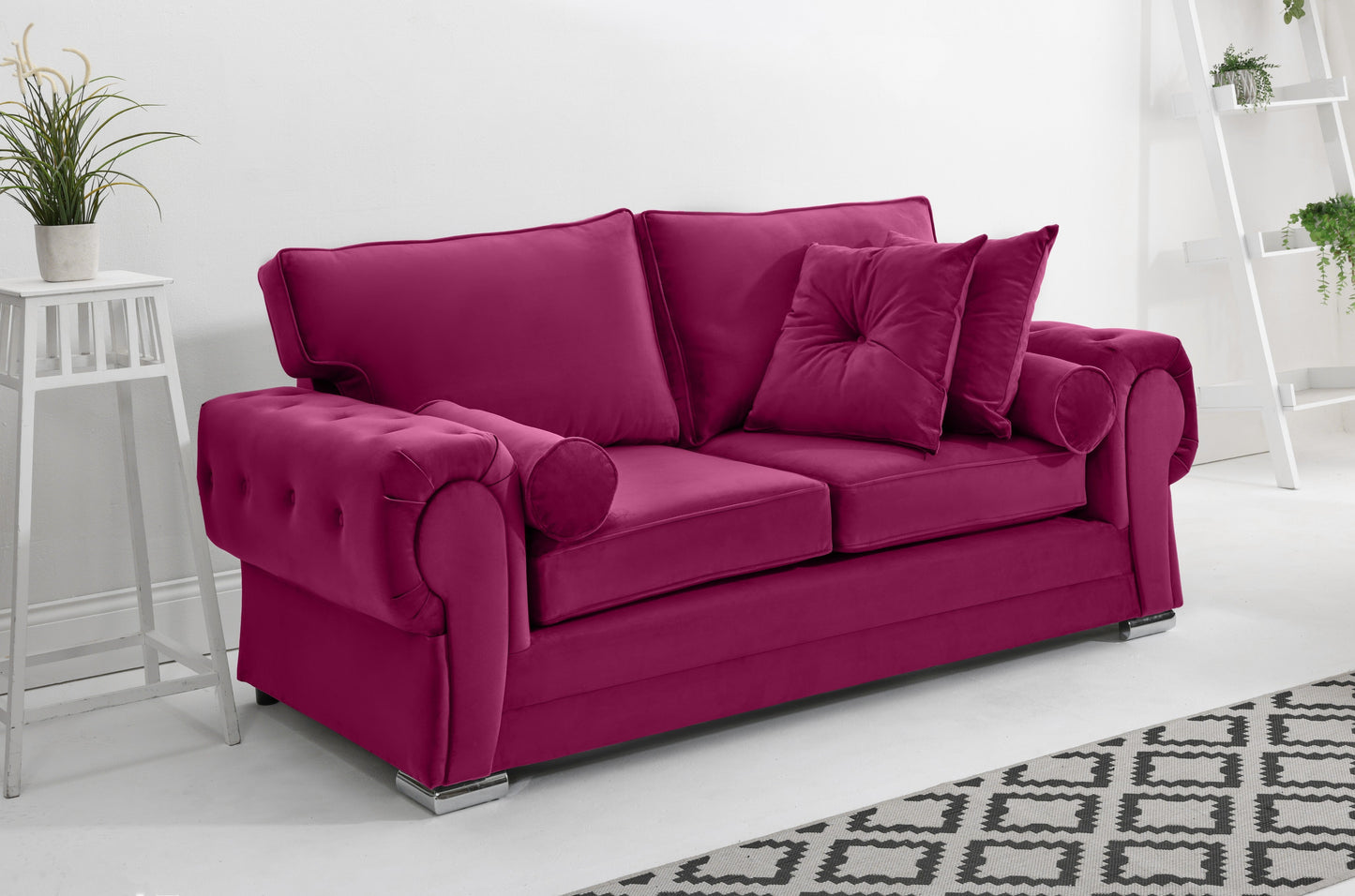Lucera Plush 3+2 Fullback + Extra Cushions