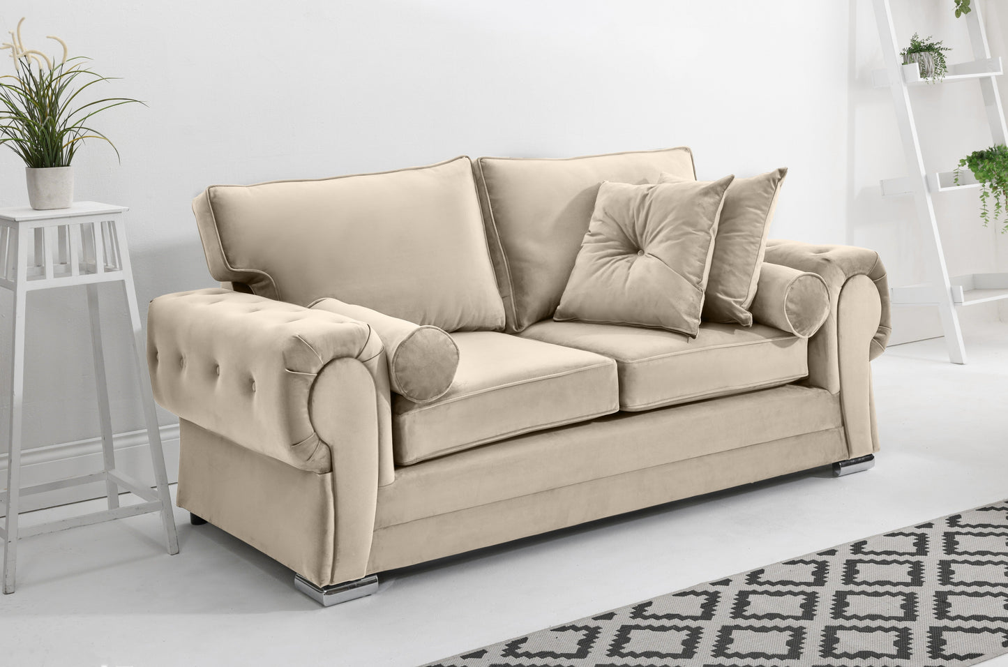Lucera Plush 3+2 Fullback + Extra Cushions
