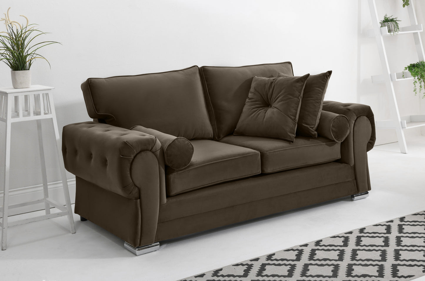 Lucera Plush 3+2 Fullback + Extra Cushions