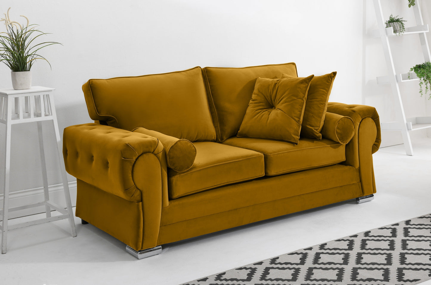 Lucera Plush 3+2 Fullback + Extra Cushions