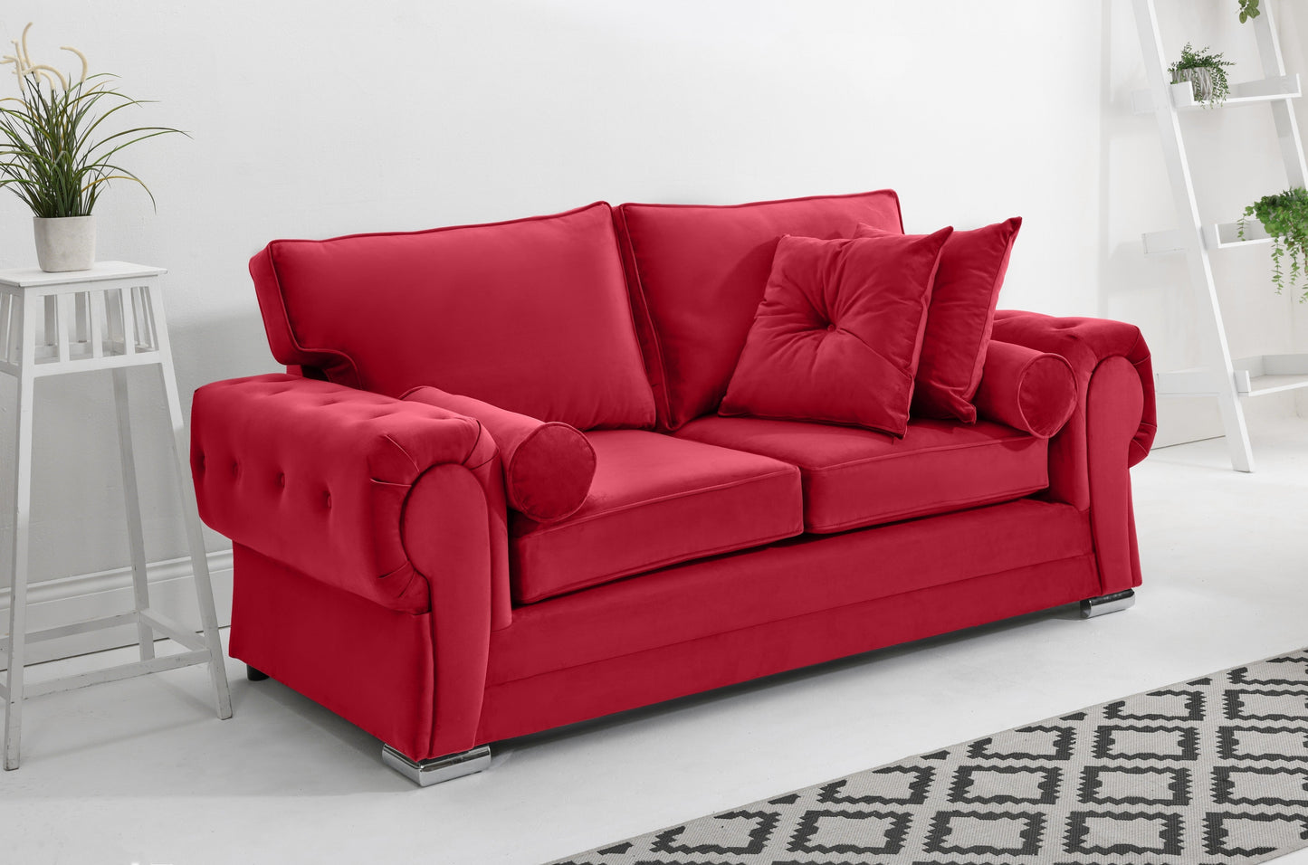 Lucera Plush 3+2 Fullback + Extra Cushions