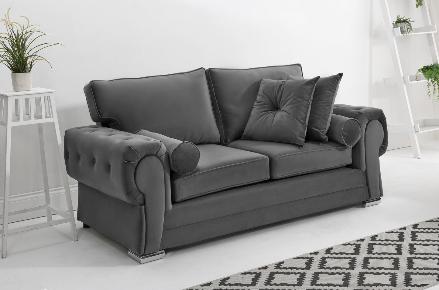 Lucera Plush 3+2 Fullback + Extra Cushions
