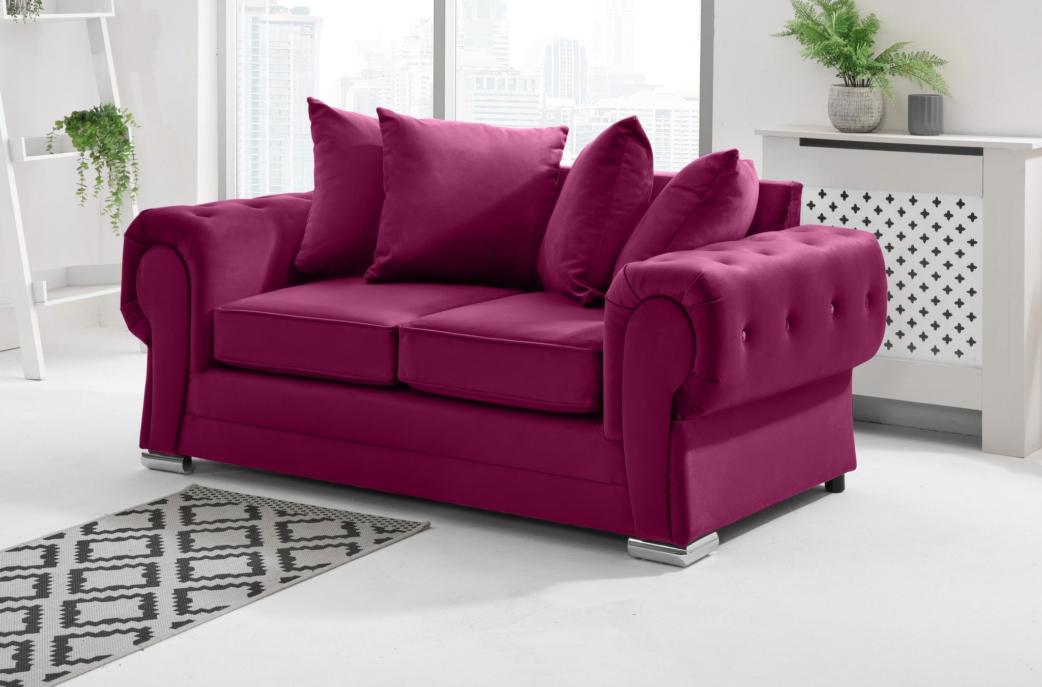 Lucera Plush 3+2 Scatterback - Sofa Scape UK