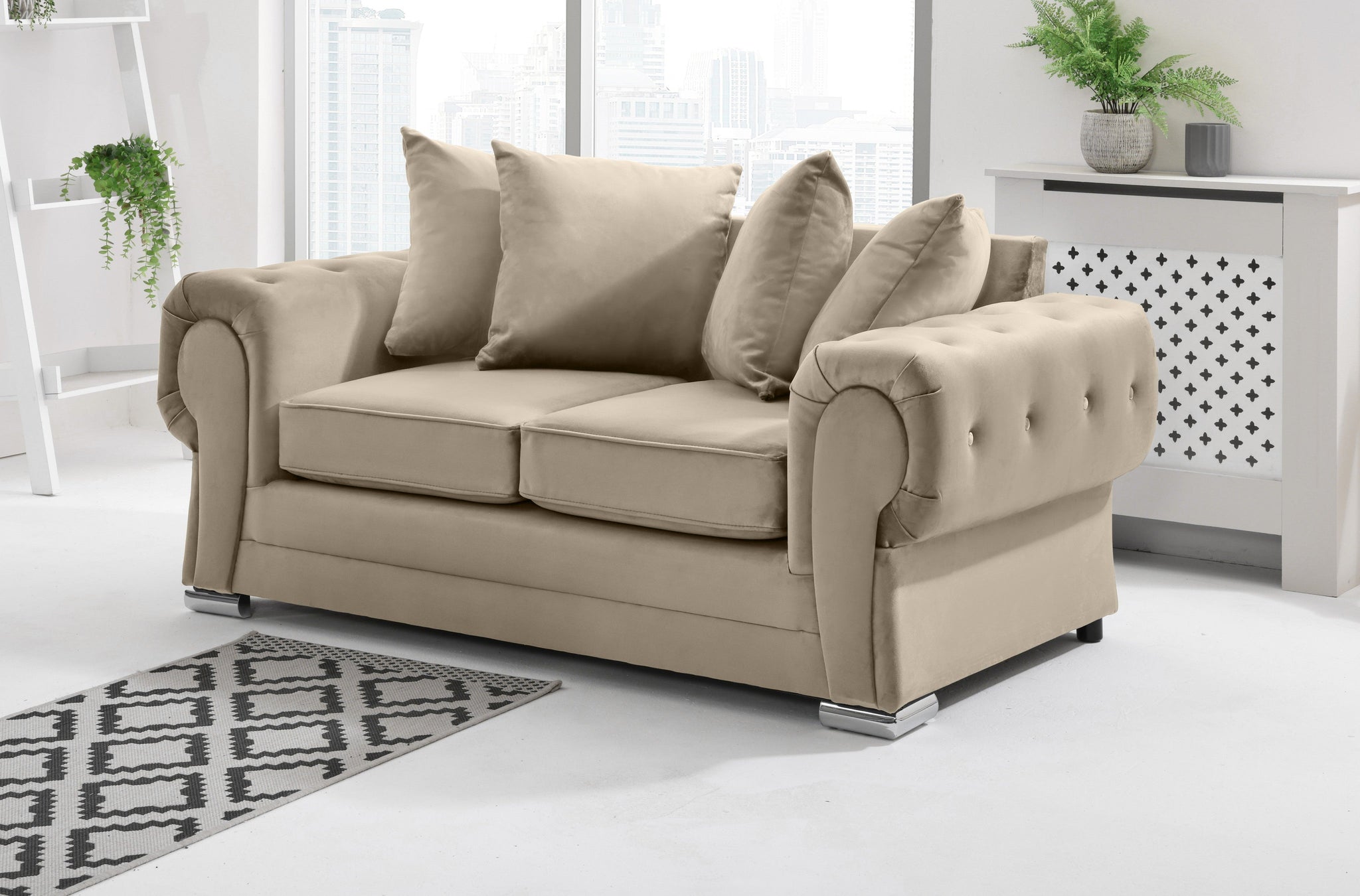Lucera Plush 3+2 Scatterback - Sofa Scape UK