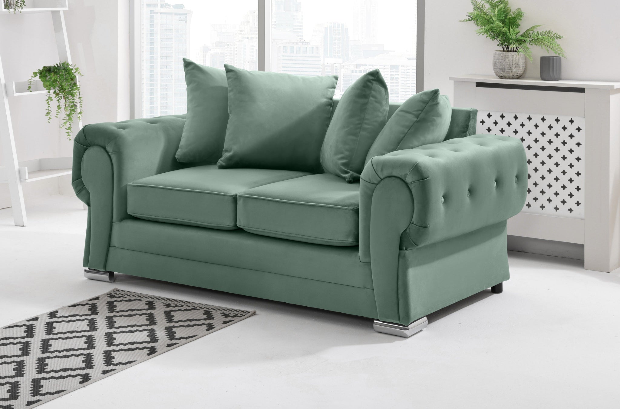 Lucera Plush 3+2 Scatterback - Sofa Scape UK