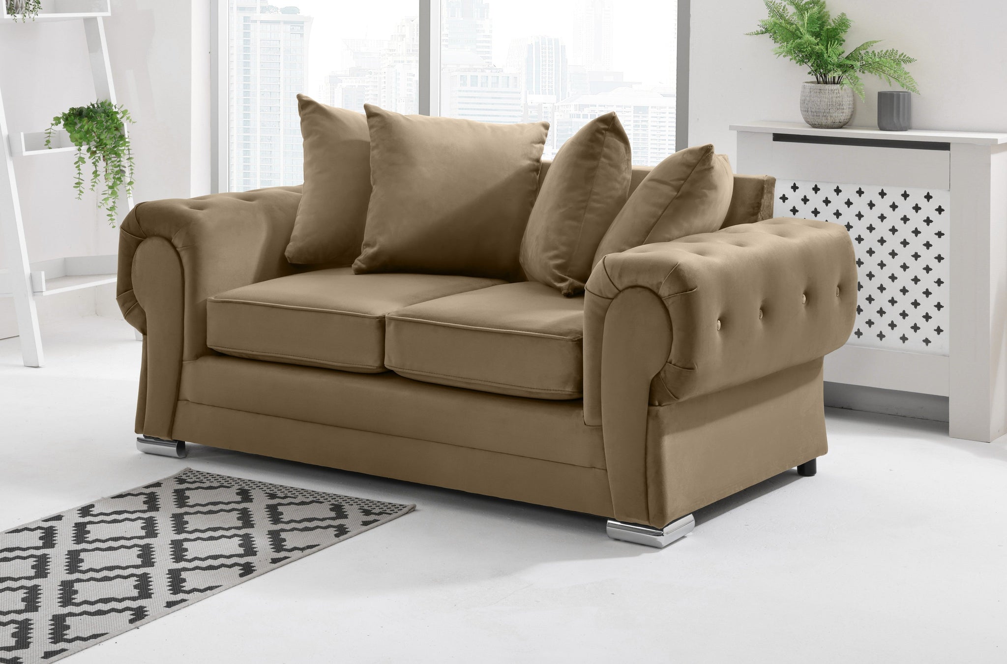 Lucera Plush 3+2 Scatterback - Sofa Scape UK