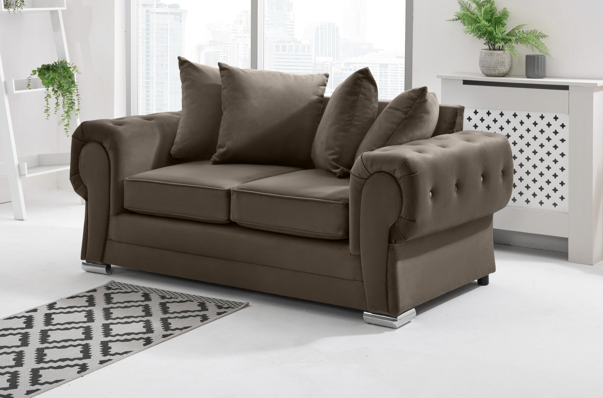 Lucera Plush 3+2 Scatterback - Sofa Scape UK