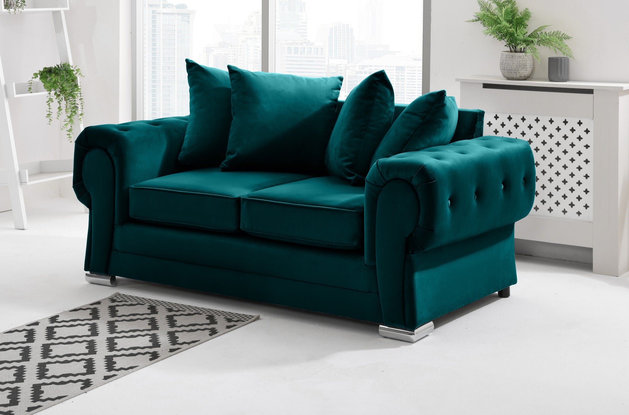 Lucera Plush 3+2 Scatterback - Sofa Scape UK