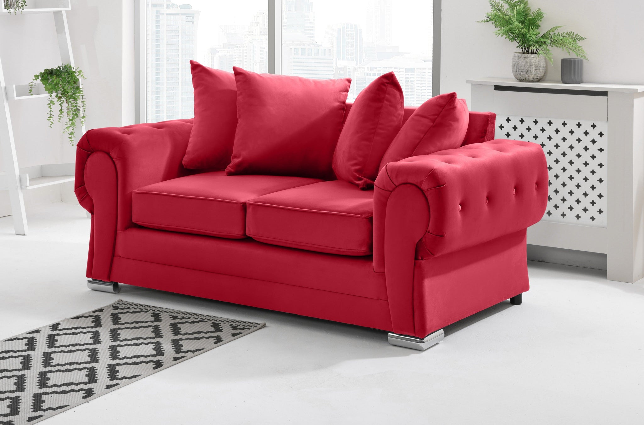 Lucera Plush 3+2 Scatterback - Sofa Scape UK