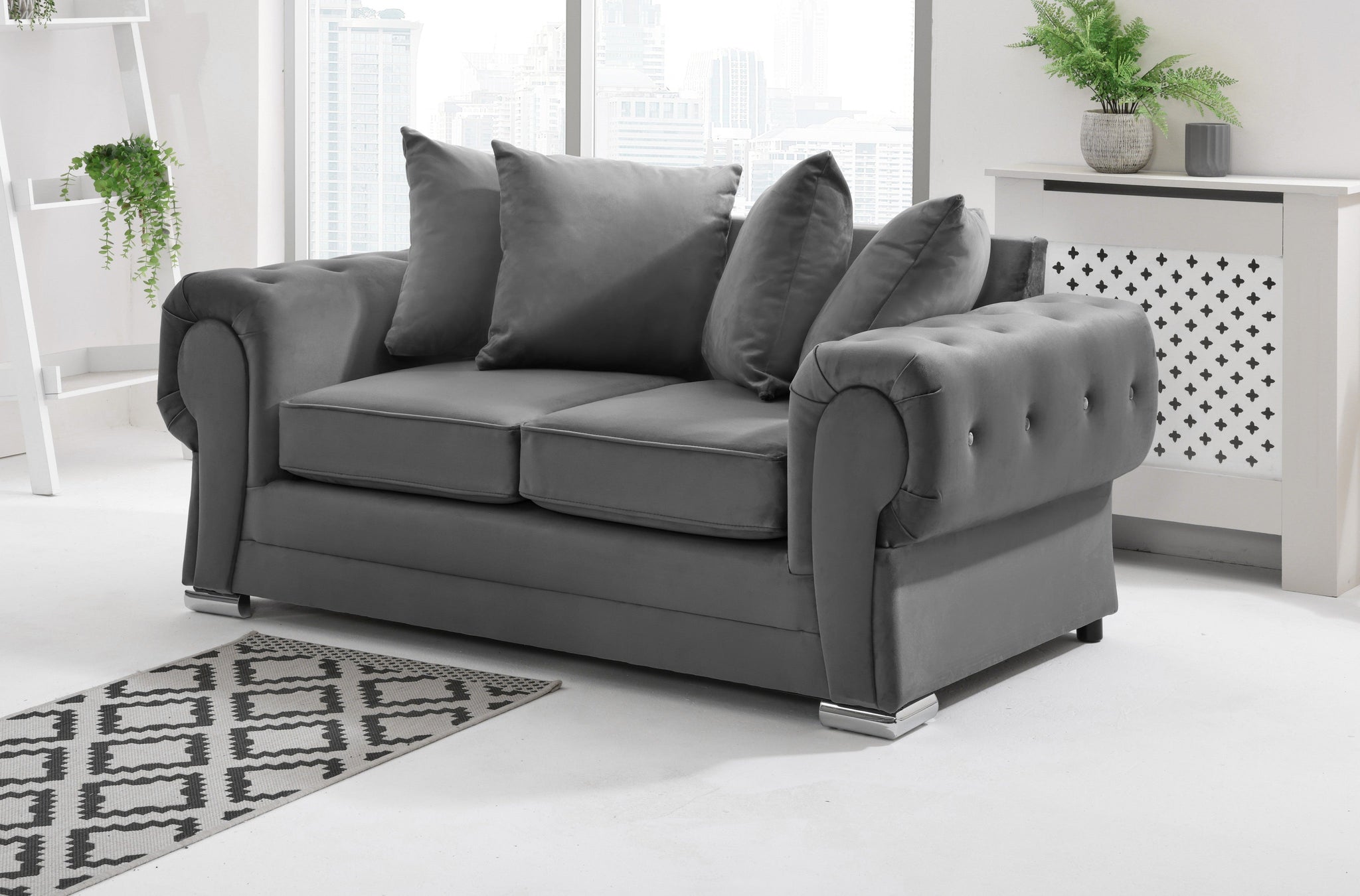 Lucera Plush 3+2 Scatterback - Sofa Scape UK