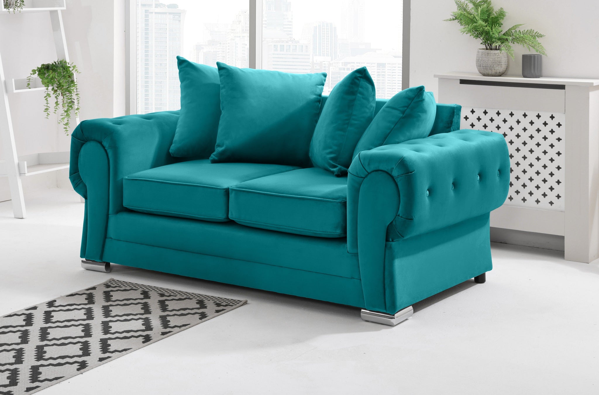 Lucera Plush 3+2 Scatterback - Sofa Scape UK