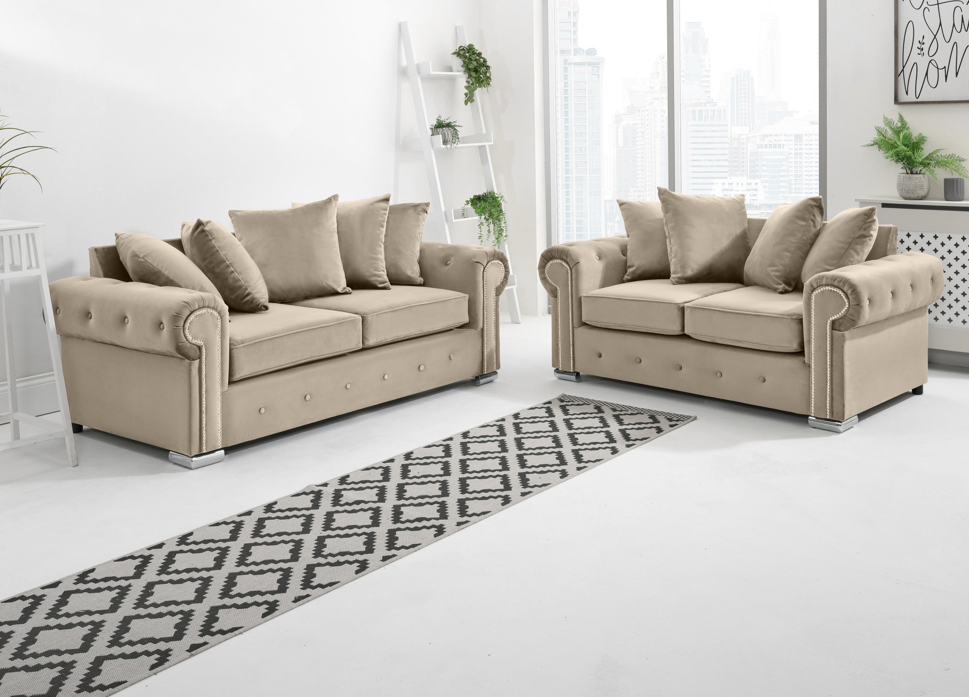 Novara 3+2 Scatterback - Sofa Scape UK