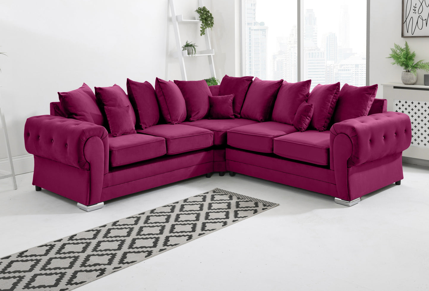 Lucera Plush Corner Scatterback