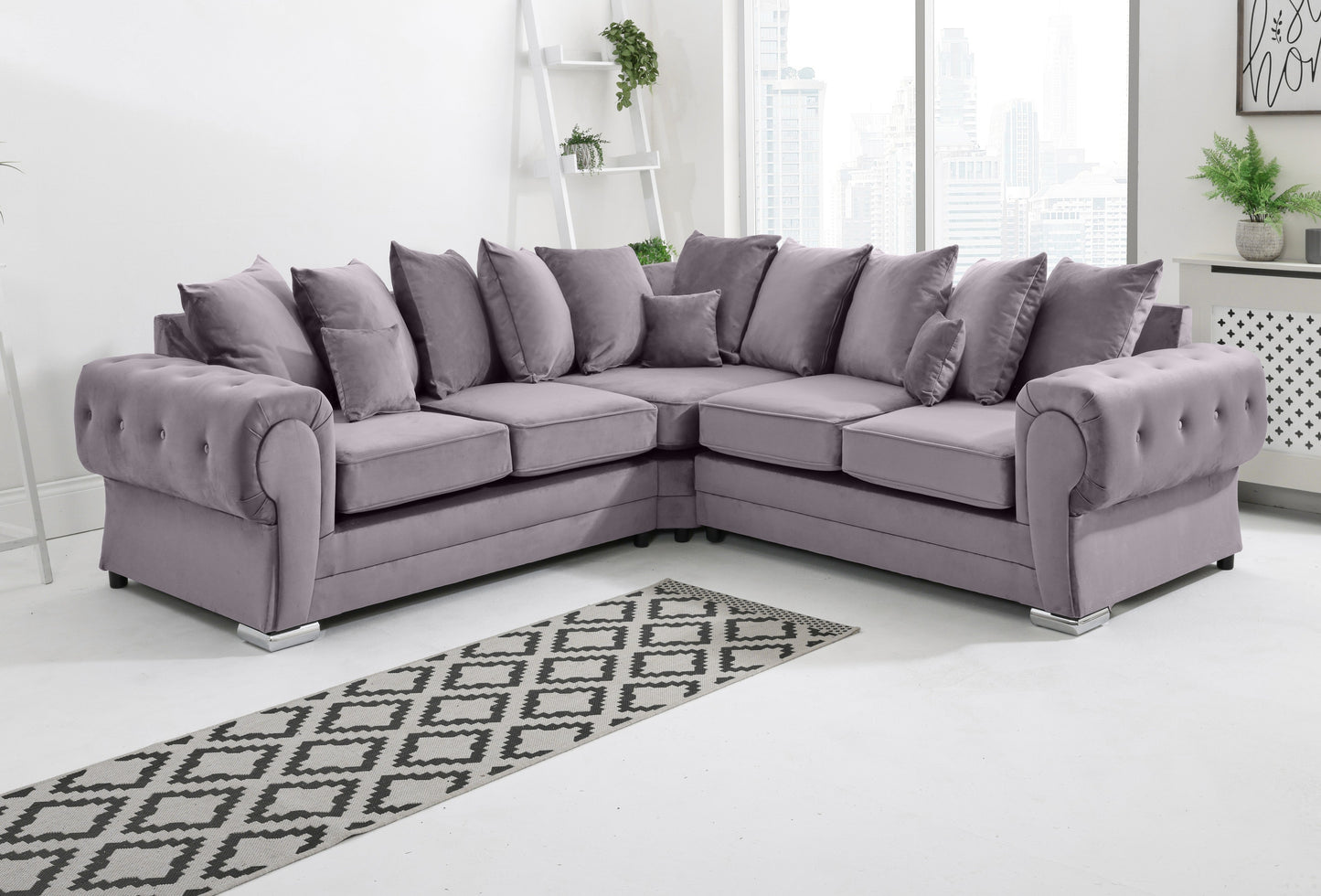 Lucera Plush Corner Scatterback