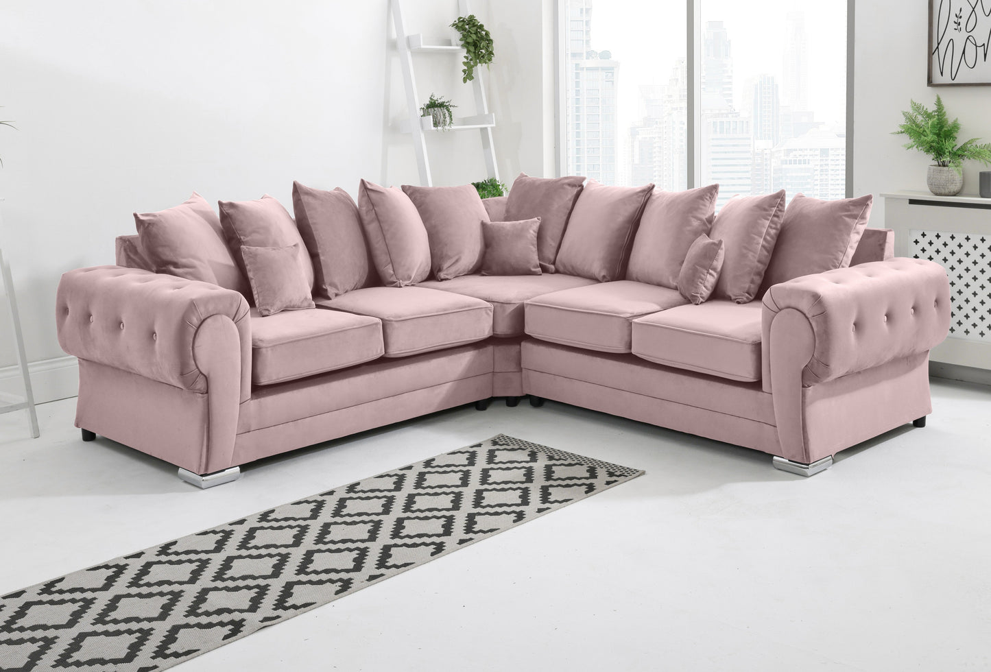 Lucera Plush Corner Scatterback