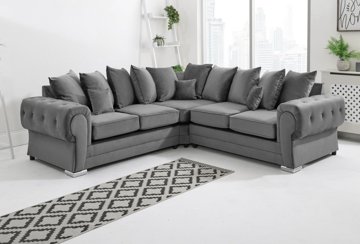 Lucera Plush Corner Scatterback