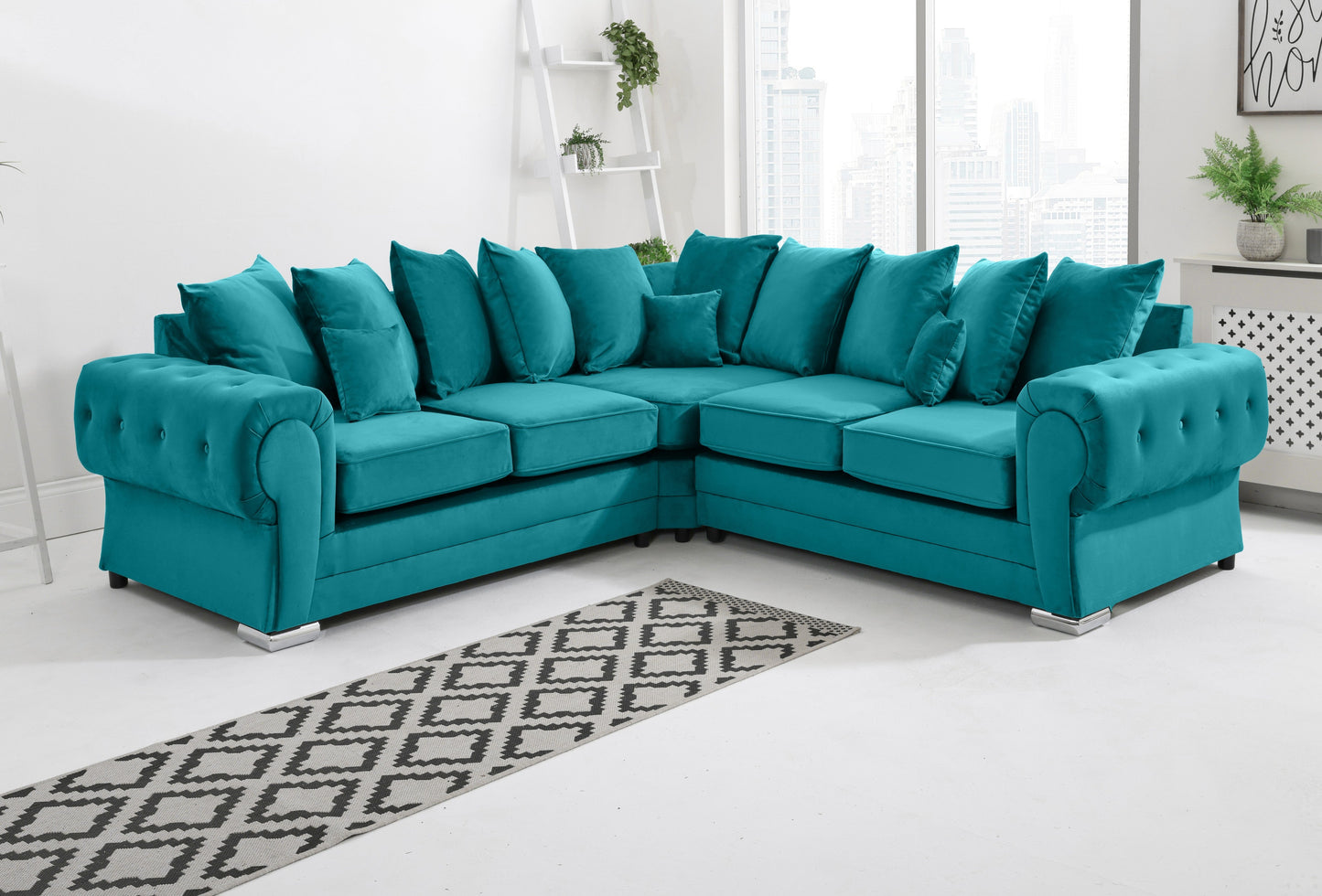 Lucera Plush Corner Scatterback
