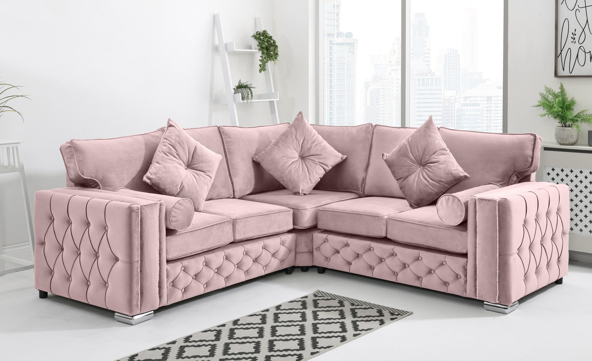Ventura Corner Fullback + Extra Cushions - Sofa Scape UK